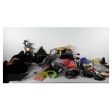 Halloween decor, includes scare crows, crows,