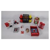 Coca- Cola products, salt & pepper shakers,