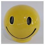 Smiley Face Bank, approximately 5.5" tall