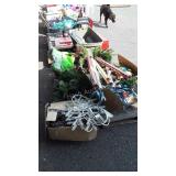 Skid of Christmas Decorations, Buyer takes
