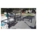 4 Aluminum Bed Frames,