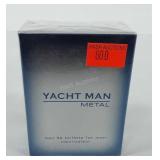 Yacht Man Metal cologne, 3.4 fl oz, unopened