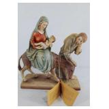 Holy Family, Flight into Egypt porcelain