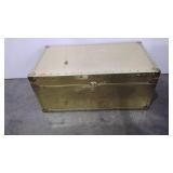 Brass Trunk 33"x18"x14.5"