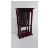 Small curio shelf, can hand on wall or sit on a