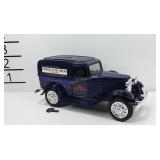 ERTL 1932 Ford delivery van coin bank with key