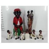 Decor group, includes Black Americana ceramic