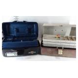 Tackle boxes and contents, Flambeau and