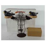Scarecrow candle stand, new in box