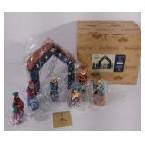 Jim Shore Nativity Scene, good condition 
Seller