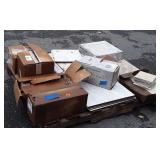 Ceramic Tiles, skid with various colors, sizes,