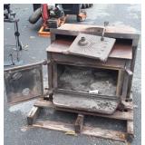 Cast Iron Wood Stove, not complete buy for scrap