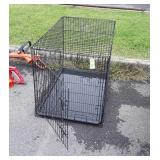 Folding wire Pet Cage, 22x36x25" high