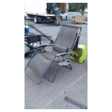 Gravity Recliner Chair, used outdoor stored
