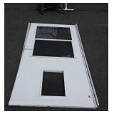 Storm Door with Pet door entrance, 36x80"