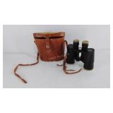 Binolux Binoculars and case, lens caps are