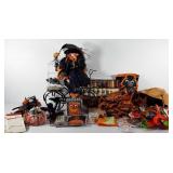 Fall/Halloween decor, includes cards, treat bags,