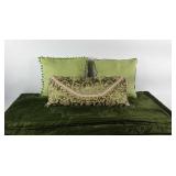 Berkshire Blanket, queen size, plus three throw