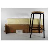 Home goods group, includes stool and window