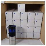 Coffee cups, imprinted with logos, new in