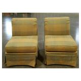 Harden Furniture accent chairs, skirted, with