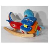 Toys, airplane rocker, 23"