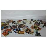 Group of pop culture postcards, unused, only a