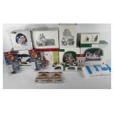 Christmas village buildings and accessories,