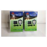 Two sensor street lamps, new