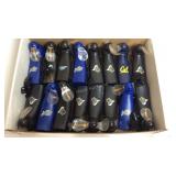 16 personal light up hand fans with various