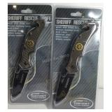 Two pocket knives, Kentucky cutlery Co sheriff