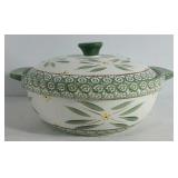 Kitchen ware hand painted hand crafted serving