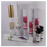 Wall & surface covering, peel & stick, shelf