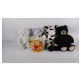Plush toys, 4 Build a Bears, and Garfield