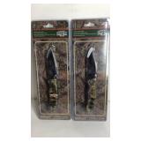 Two new pocket knives, mossy oak breakup country