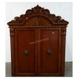 Multi-purpose cabinet, carved detail, really nice