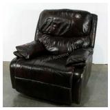 Leather recliner, damage to seat as shown, needs