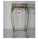 Metal plant stand, 24"