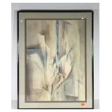 Abstract watercolor print by Marjorie Price,