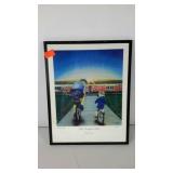 John Kiernan print The Straight Path 1997, signed