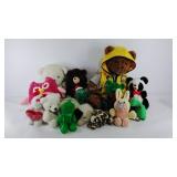 Group of plush animals