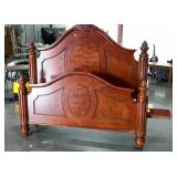 Queen head and footboard,  includes side rails