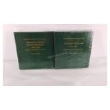 Two archival books for the storage of silver