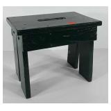 Painted wooden step stool