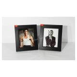 Pictures of Bruce Lee and James Bond, both