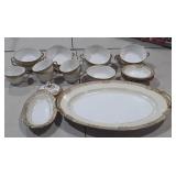 Noritake china group, Goldinthia pattern