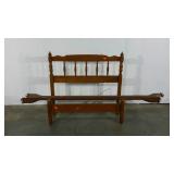 Twin size head and footboard,  includes side