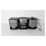 JVC CD Portable component system with remote,