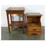 Two stands, project pieces, condition as shown