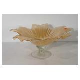 Glass center piece bowl, 19.5", seller code WM